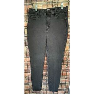 Buffalo David Bitton Molly High-Rise Stretch Kinny black jeans size women’s 8/29